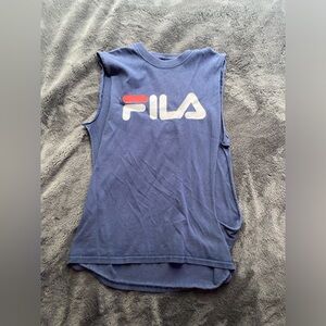 “FILA” sleeveless tee
